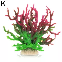 Artificial Coral Ornament Resin Fish Tank Plant Aquarium Decoration^ M2J6