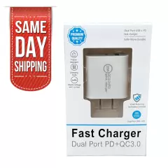 For iPhone 14 13 12 11 XR 8 20W Fast Charger Block USB Type C Wall Power Adapter