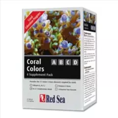 Coral Color Supplements for Aquarium, 4-Pack