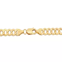 BRAND NEW 10k Yellow Gold 2mm-7.5mm Cuban Curb Link Chain Necklace16"-30" Hollow