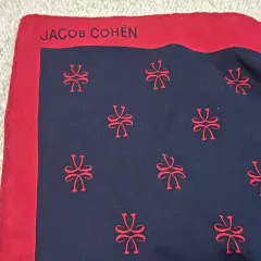 Jacob Cohen Pocket Square 100% Silk MINT CONDITION