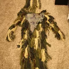 Ghillie Suit (holloween) Medium/Large (brand = Spirit)