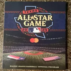 2024 MLB All Star Official Program Texas Rangers