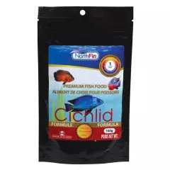 NorthFin Cichlid Formula 1mm Pellets 100g Omnivore Carnivore Premium Fish Food