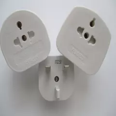 Travel Adapter Converter GREAT BRITAIN IRELAND AFRICA HONG KONG (3count)