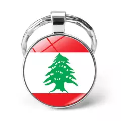 Lebanon Ethnic Keyrings Jewelry Alloy Keychains Adorment GXD