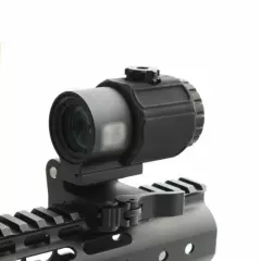 G43 3X Tactical Magnifier Scope Sight w/ Flip To Side Quick Detachable fit 20mm