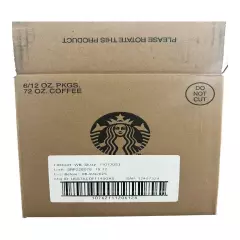 Starbucks Dark Roast Whole Bean Coffee french Roast 100% Arabica 6bag Exp 8/25