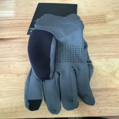 Under Armour Storm Gloves Mens XL Fitted Liner Water Repellent Knit Gray