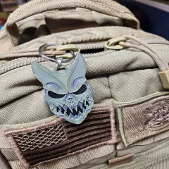 Slaughter to Prevail Inspired Mask Fan Art Keychain Bag Tag 3D Printed