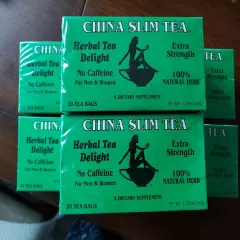 China Slim Tea Dieter's Delight extra strength 20 Tea Bags 6 packs exp-02/2026