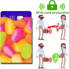 8 RFID Blocking Sleeves, Credit Card Protector, Anti-Theft Credit Card Holder US