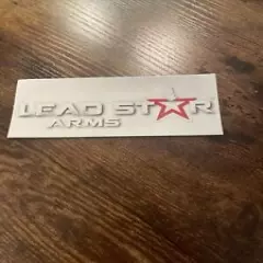 Lead Star Arms Vinyl Decal Sticker Shot Show Original! New!