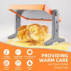 Brooder Heater for Chicks -Chick Brooder Heating Plate with Adjustable Temper...