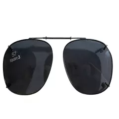 SolarShield Polarized ClipOn STRETCHABLE Sunglasses/ ALL SIZES w/SIZING GUIDE 9z