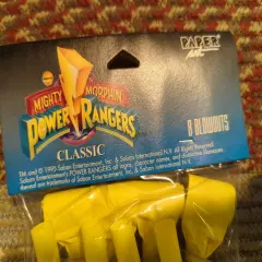 1995 Classic 16 pk. Mighty Morphin Power Rangers Birthday Party Favor Blowouts