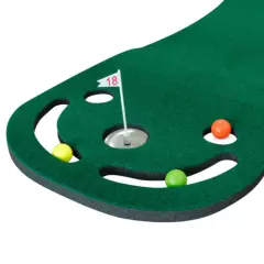 Crestgolf Putting Green Mats Set for Golf Putting Training mat in/outdoor balls