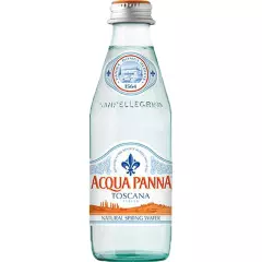 Toscana Spring Water, 8.8Oz Glass Bottle (Pack of 12, Total of 105.6 Oz)