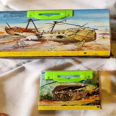 Penn Plax Vintage Action Half Shipwreck &Treasure Chest NIB Aquarium Decor Lot