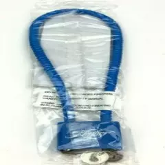 Kimber Gun Safety Cable Lock + 2 Keys Blue NEW 5860-X