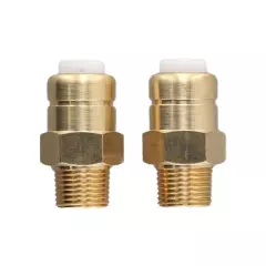 2Pcs 1/4 Thermal Release Safety Relief Valve For Pressure Washer Water Pumps