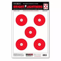 Thompson Target | Bright Lightning Ultra Bright 12.5"x19" Paper Shooting Targets