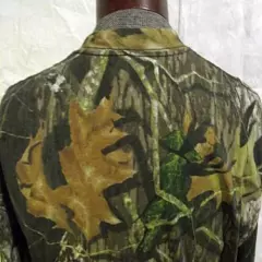 CAMO Mossy Oak Mens Camo Camouflage Long Sleeve Tee Shirt Lg Break Up