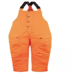 Huntworth Adult Blaze Hunting Orange Tricot Bibs SZ XL NWT $120