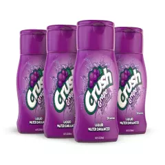 4-Pack Crush, Grape, Liquid Water Enhancer New, Better Taste! Makes 96 Drinks