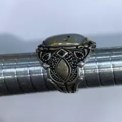 Agate Ring Men Silver 925,Sterling,Rare,Aqeeq,Royal,Luxury خاتم عقيق يمني داودي