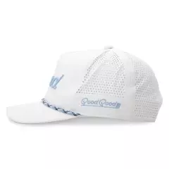 NEW GoodGood The Goodest Rope Snapback Golf Hat Cap - White / Blue