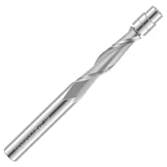 Upcut Spiral Flush Trim Router Bit Flush Cut Router Bit with 1/4" Bearing Guideφ