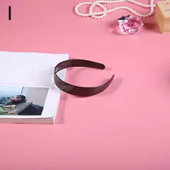 Headband Hoop Hair Band Shiny Headwear Accessories Women's Girls Wide Plastic