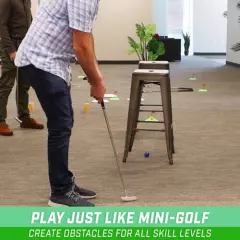 GoSports Pure Putt Challenge Mini Golf Game