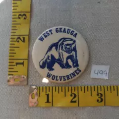 West Geauga Wolverines lapel pin 499