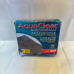 Aquaclear Activated Carbon Insert for Aquariums 50-Gallon 3 Pack