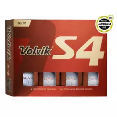 NEW 2020 VOLVIK S4 GOLF BALLS 1 DOZEN WHITE