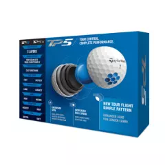 2021 6 Dozen New Taylormade TP5 - 72 Golf Balls 6dz TP-5 21