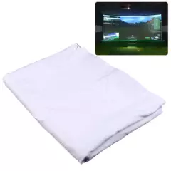 Large 3m x 2m Indoor Golf Ball Simulator Impact Display Projection White Screen