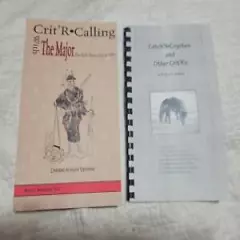 Major Boddicker Crit'r Calling Catching Coyotes Fox Trapping Hunting books 