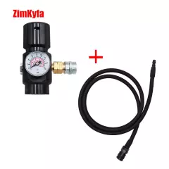 CO2 HPA Mini SFR Regulator 0.825"-14NGO INPUT 1500 PSI OUTPUT 0-130 PSI Air Tool