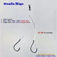 Snafu Rigs / V Rigs ... Blackfish TauTog Sea Bass Catfish Striped Bass