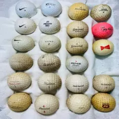 HUGE LOT of 200 Vintage and Semi-New Golf Balls