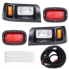 For Club Car DS 1982 and UP Halogen Light Kit Adjustable Headlights / Tail Light