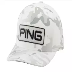 New Ping Multicam Alpine White/Grey/Black Camo Adjustable Snapback Hat