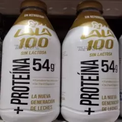 2X LALA LECHE 100 + PROTEINA SIN LACTOSA LACTOSE FREE 2 de 1 LITRO c/u ENVIO GTS