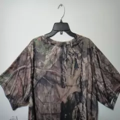  Mossy Oak Hunting Men Camo Short Sleeve Shirt Size XLG