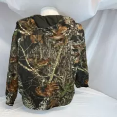 Port Authority Camo Hunting Pullover XL Men Brown Poly ½ Zip NWOT YGI C0-2BL