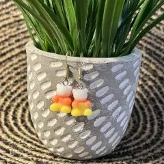 Candy Corn Earrings