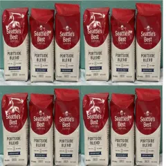 2x Seattle's Best Ground Coffee PORTSIDE BLEND Medium Roast 12packs 9 lbs Jun/25